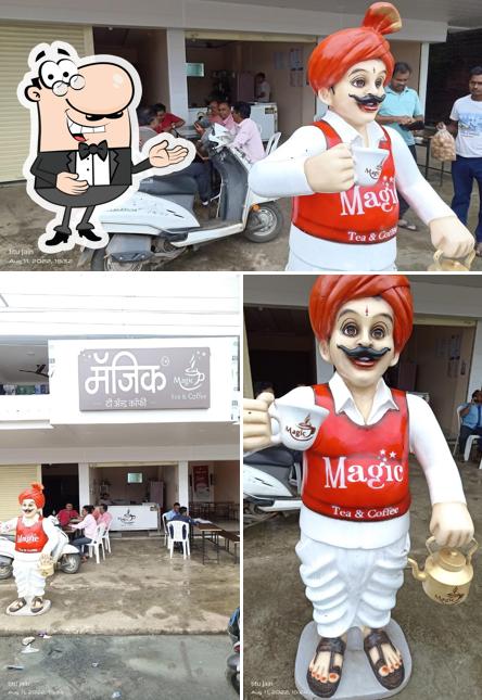 See this picture of Magic tea point