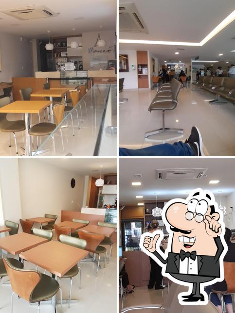 O interior do Monet Café (Hospital Brasília)