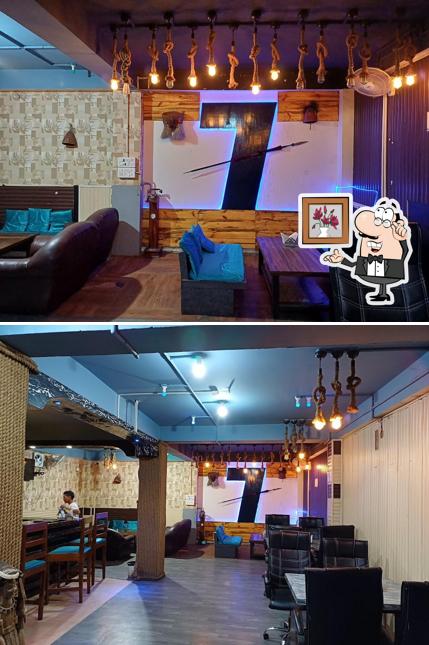 The interior of The nagas kitchen