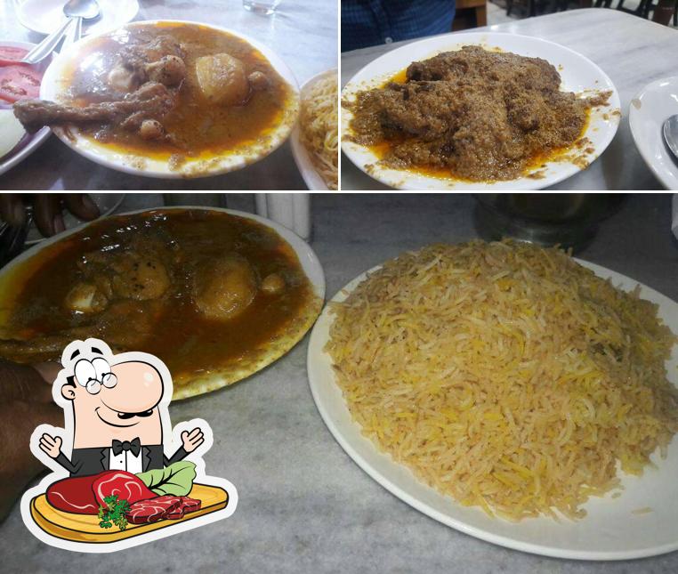Take a look at the range of meat dishes