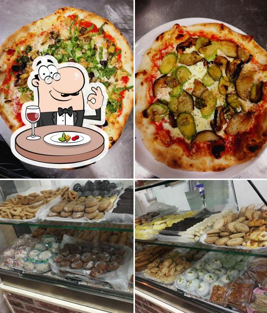 Cibo al Panificio Giustra