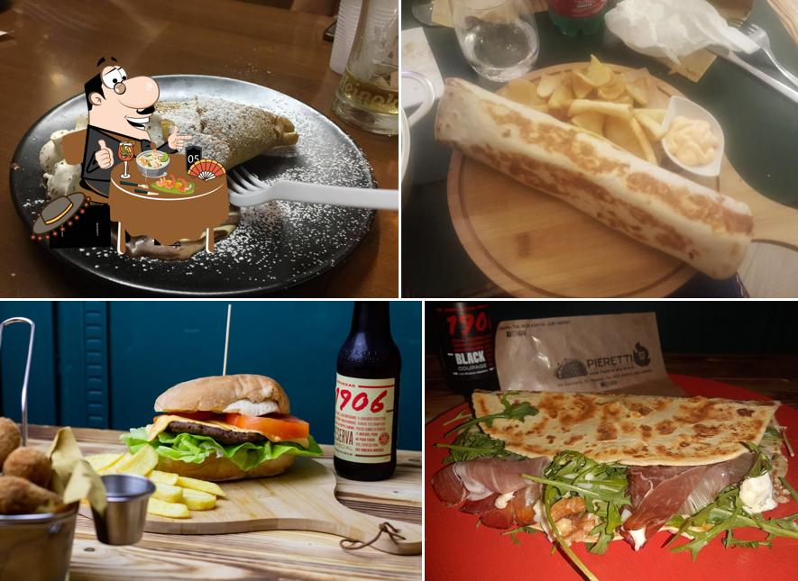 Platti al Pieretti dalla piadina alla brace