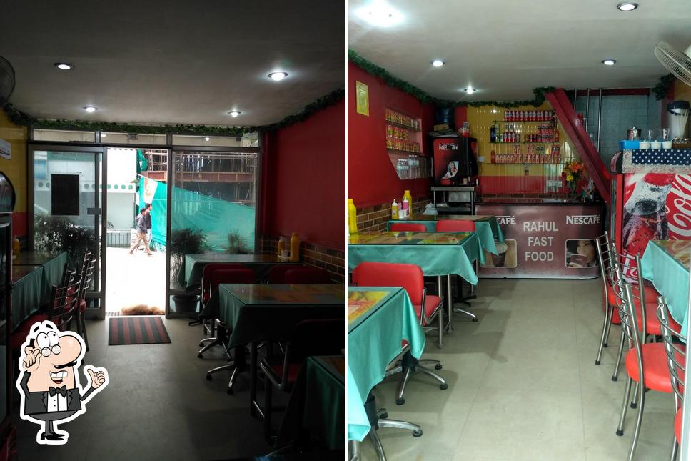 The interior of Rahul's Fast Food