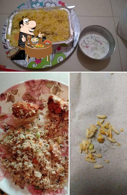 Food at Rolls plaza
