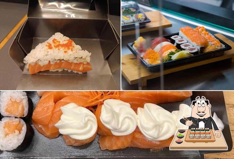 Prova le diverse opzioni di sushi