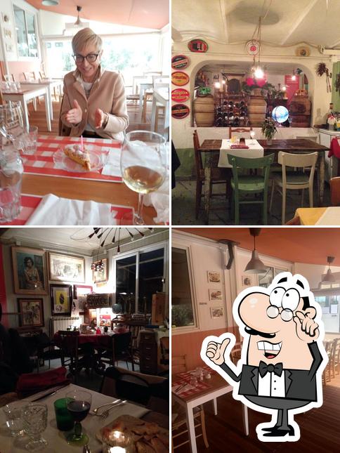 Gli interni di Trattoria Dell Aviatore