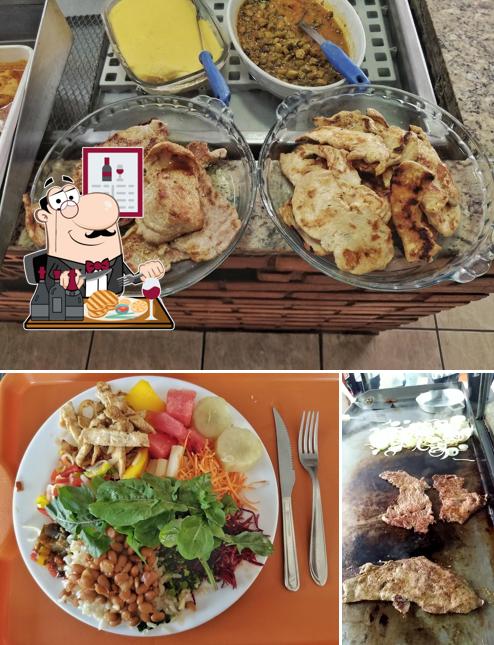 Peça pratos de carne no Restaurante Maria Fumaça