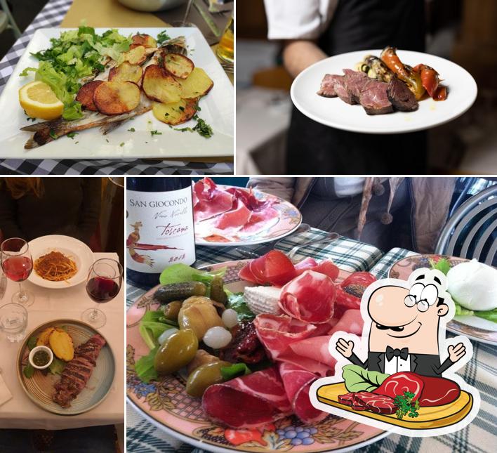 Prenditi i un pasto a base di carne a Ristorante Massenzio Ai Fori