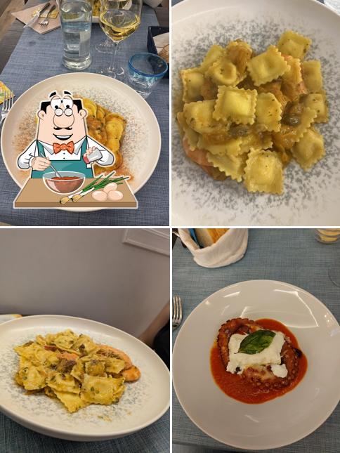 Ravioli al Ristorante la Tana del Polpo - Ancona