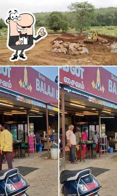 Check out how Sree Balaji Bhavan looks outside