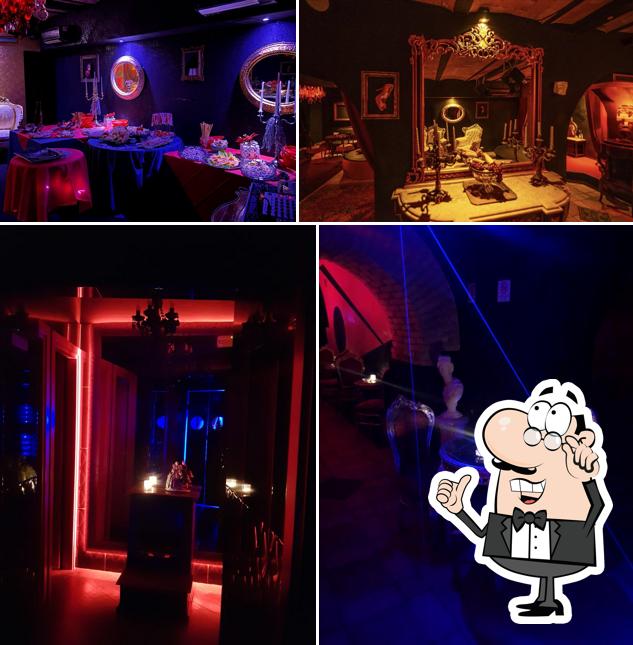 Dai un'occhiata agli interni di Swingers Club 69 Roma club prive