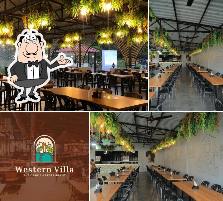 The interior of Western Villa The Garden Restaurant