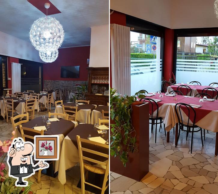 Gli interni di Ristorante con Pizza I Due Assi