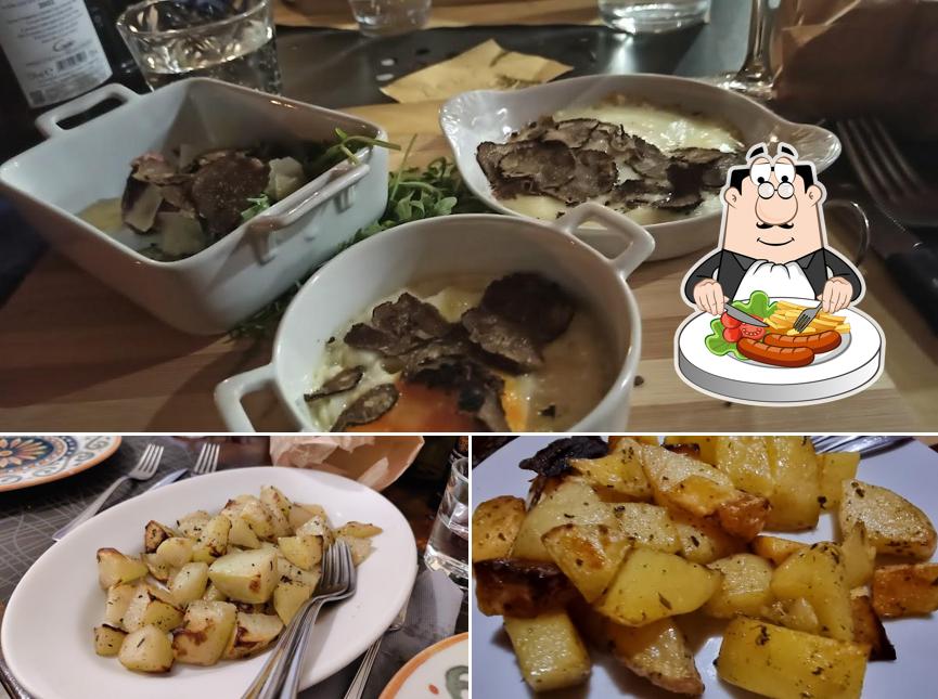 Cibo al Osteria Dei Novelli da Lucone