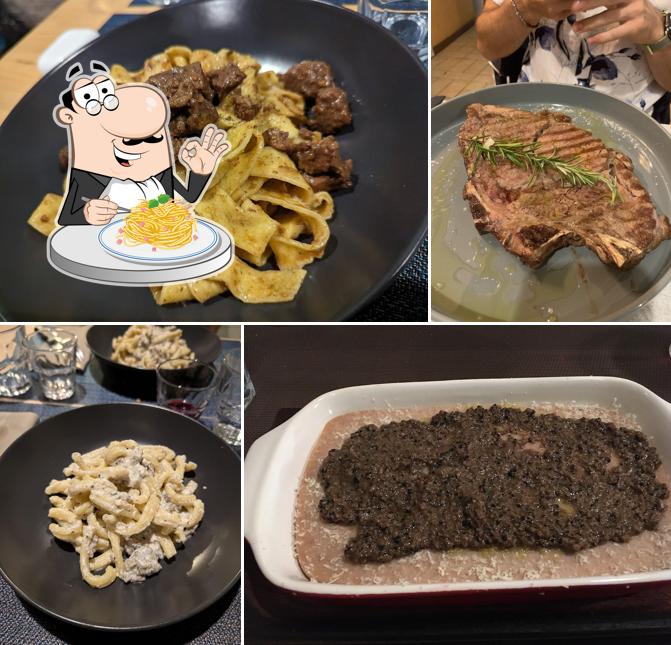 Spaghetti alla carbonara al Osteria dell'Enoteca