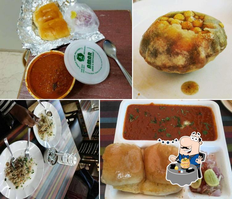 Meals at Amar juice centre