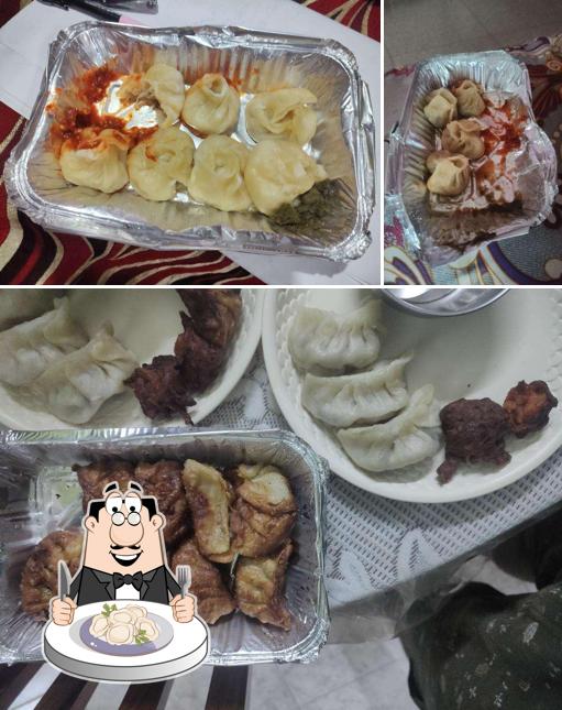 Dumplings at Amrita Fast Food Centre