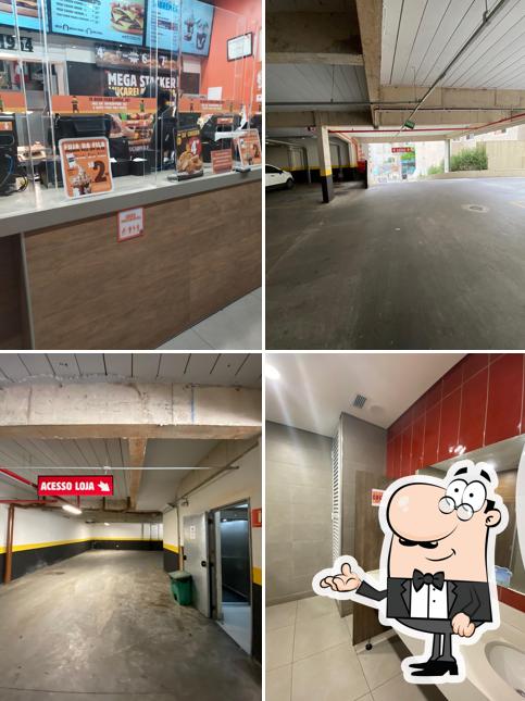 O interior do Burger King