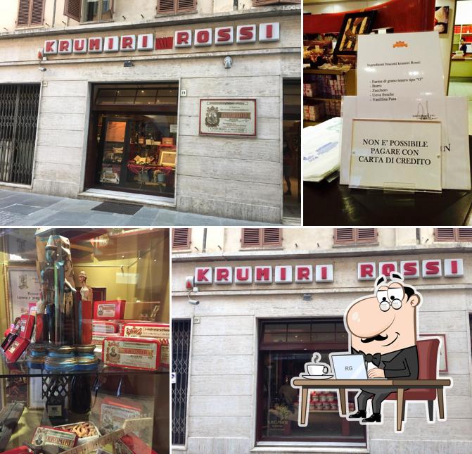 Gli interni di Pasticceria Krumiri Rossi
