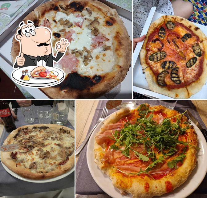 Choisissez différents types de pizzas