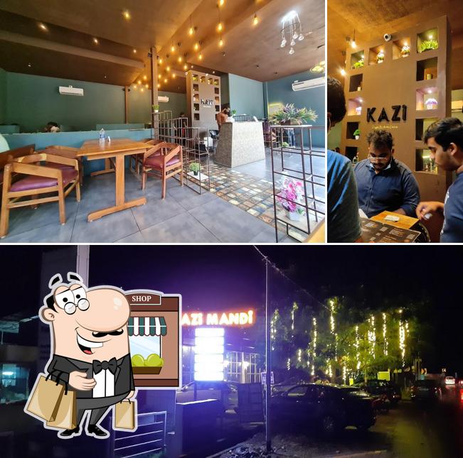 You can get some fresh air at the outside area of Kazi Kitchen Thiruvalla