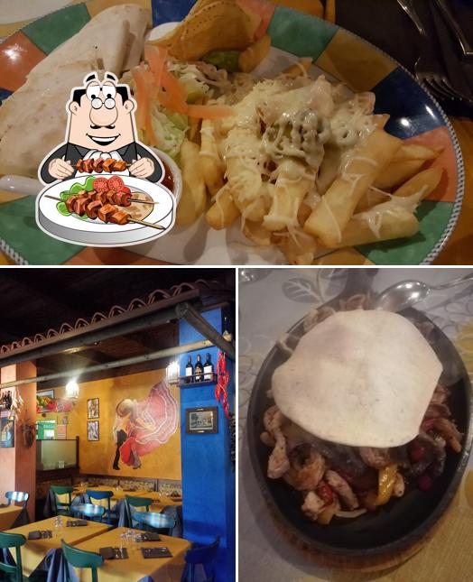 Cibo al Ristorante Mexicano La Hacienda