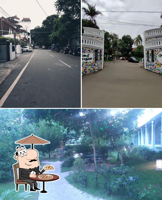 Enjoy the view outside Mascot Hotel Sayahna Garden Restaurant (KTDC)