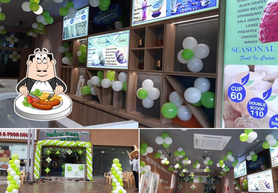 Food at Natural Fresh Ice Cream