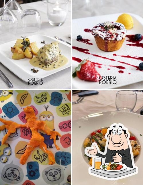 Cibo al Osteria Poerio