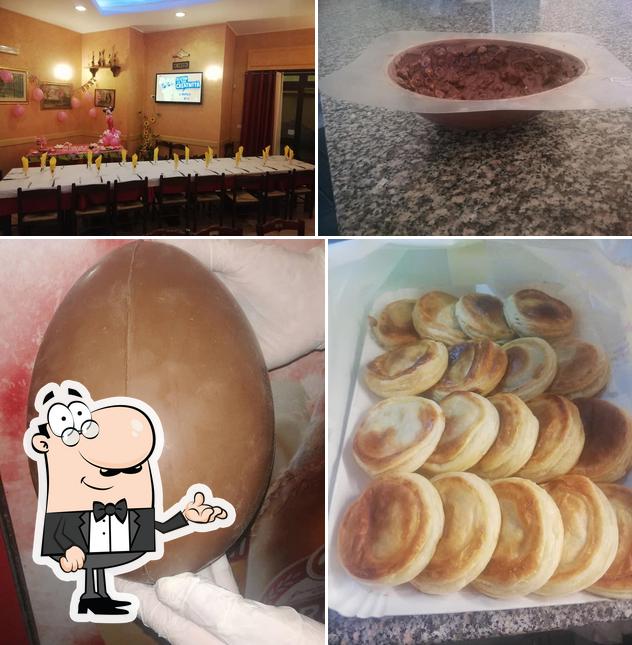 Guarda la immagine che mostra la interni e cibo di Fior di pizza express