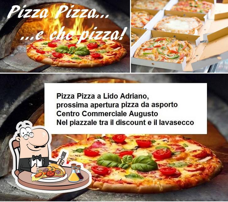 Scegli una pizza a Pizza Pizza, Lido Adriano