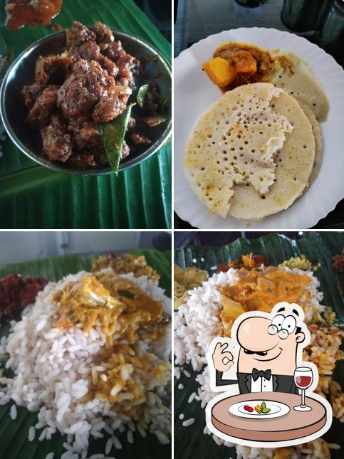 Food at Puthuruchi Restaurant