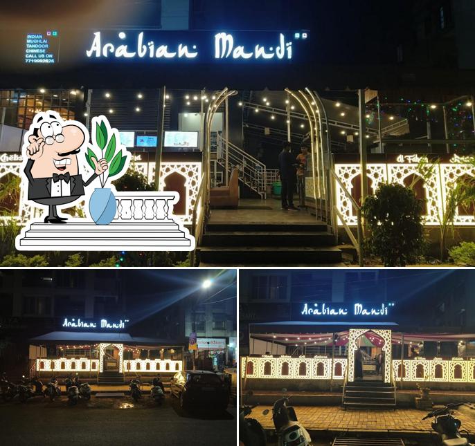 The exterior of Arabian Mandi