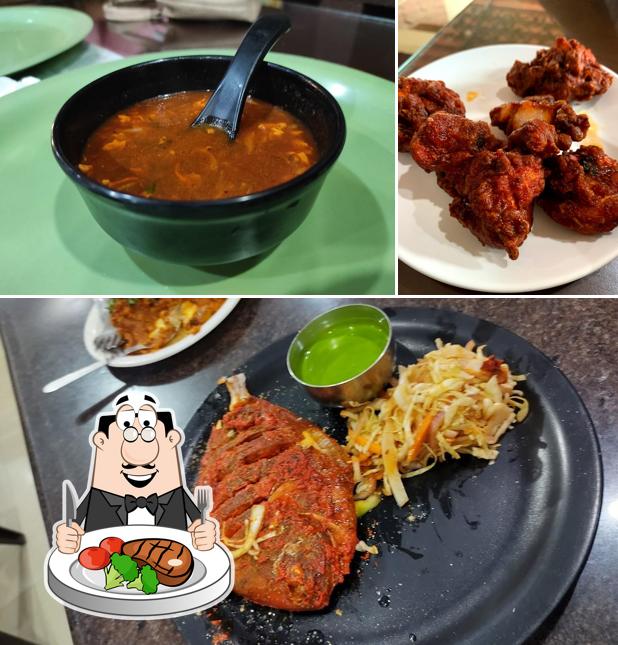 Get meat meals at Fish Curry Rice kushalnagar