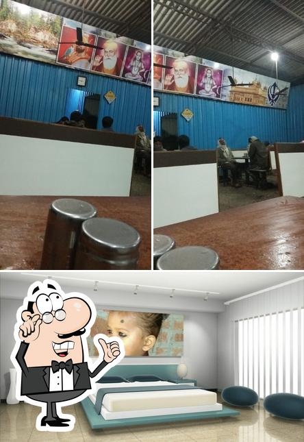 The interior of Hotel Himachal Punjab