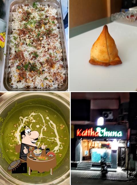 Food at KC Eatos-Kattha Chuna Eatos
