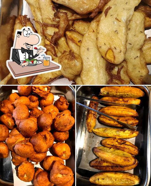 Food at Madhavettante Chayakkada