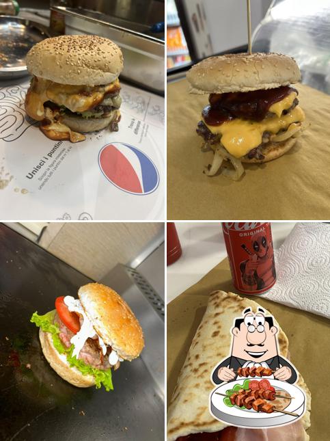 Panino con maiale stirato al Piada & Grill