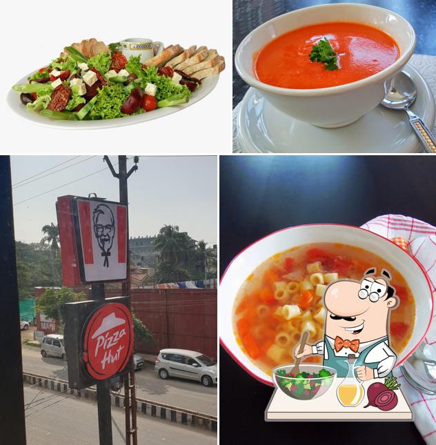 Beet salad at Pizza Hut Stadium Road, Palakkad