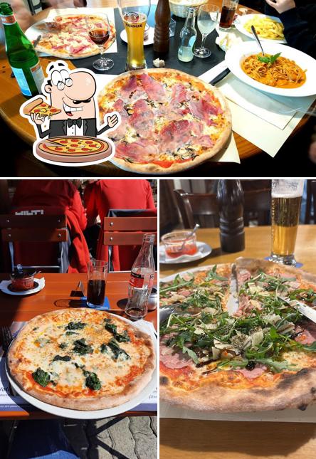 A Restaurant Pizzeria Sternen, puoi goderti una bella pizza