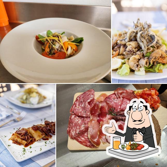 Cibo al Ristorante le Piscine dal Ricca
