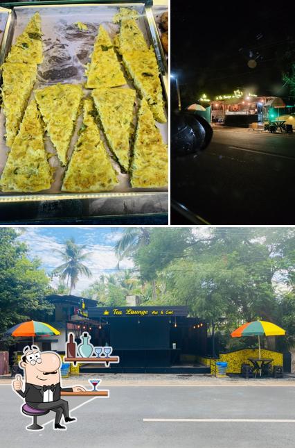 The interior of Tea lounge