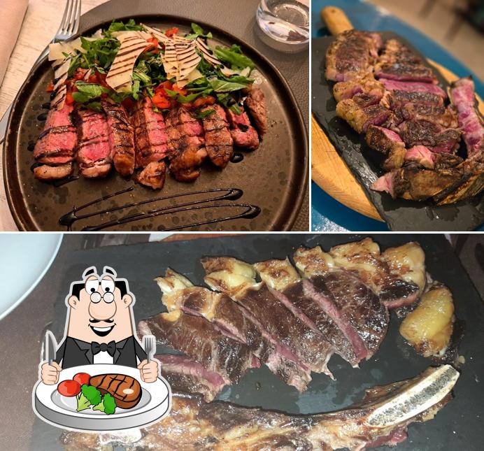 Bistecca al Ristorante Santa Lucia da Pacio