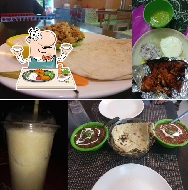 Food at Taj Restaurant