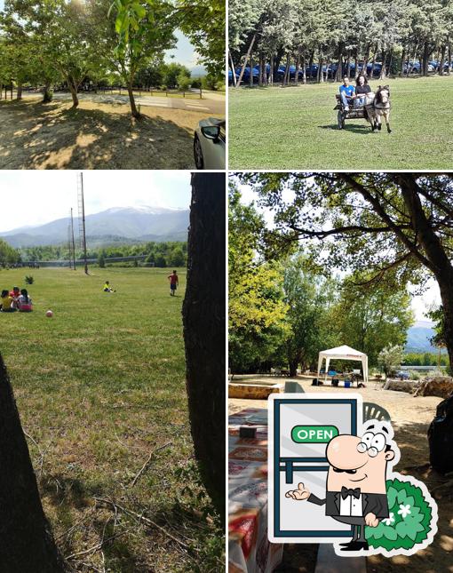 Gli esterni di Area Pic-nic Montepiano