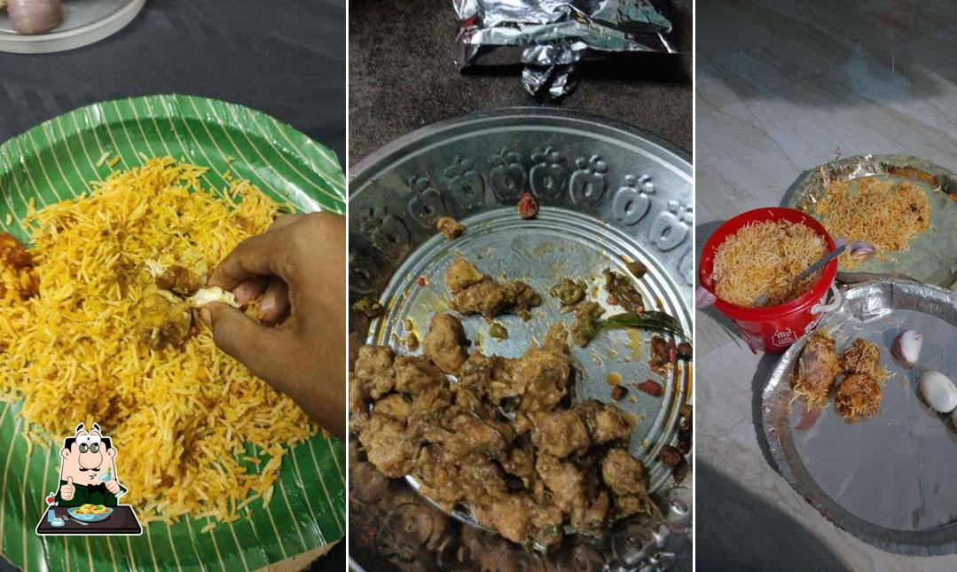 Food at Bucket Biryani