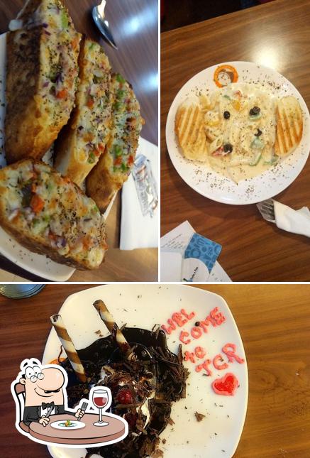 Food at The Chocolate Room Cafe & Resturant