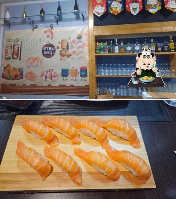 Platti al Ristorante Etsu Sushi