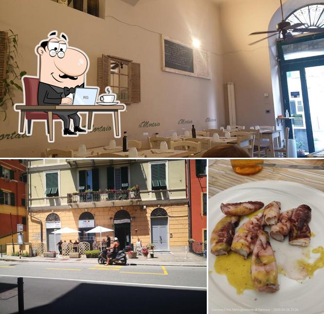 Gli interni di Il Mortaio