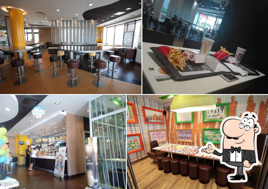 Dai un'occhiata agli interni di McDonald's